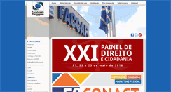 Desktop Screenshot of faccar.com.br